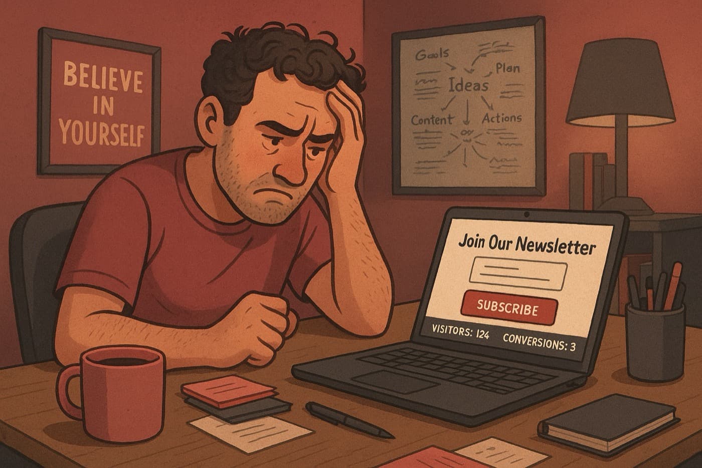 When Your Email Capture Landing Page Isn't Capturing Much