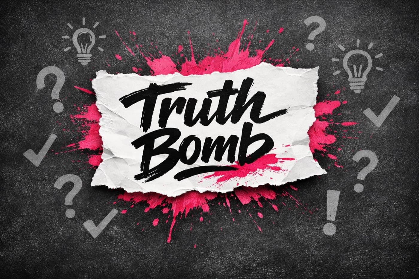Stuck Posting Tips? Try a Truth Bomb Post Instead