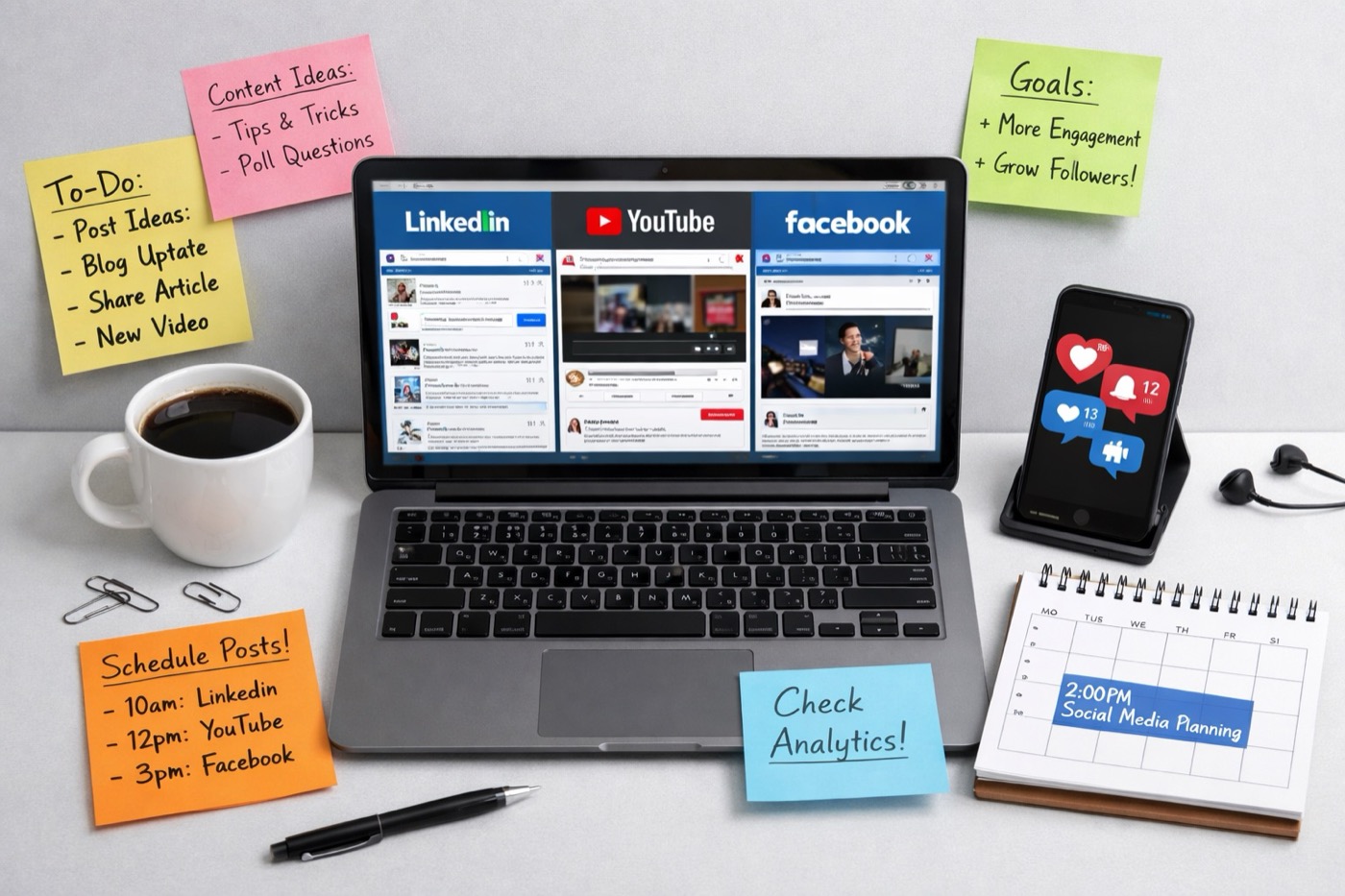 How to Be Consistent on Social Media With Just 30 Minutes a Week