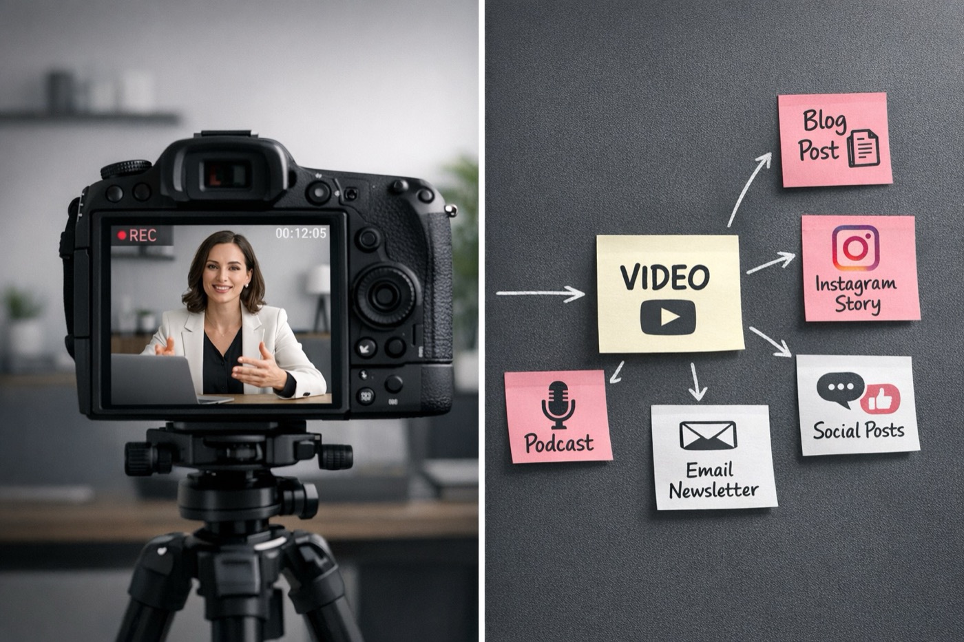 How to Repurpose One Video Into a Week of Content (Step-by-Step)