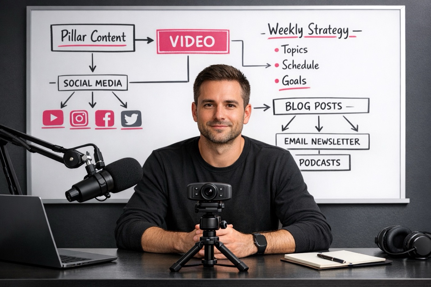 How to Create Weekly Content for Every Platform Without Burnout