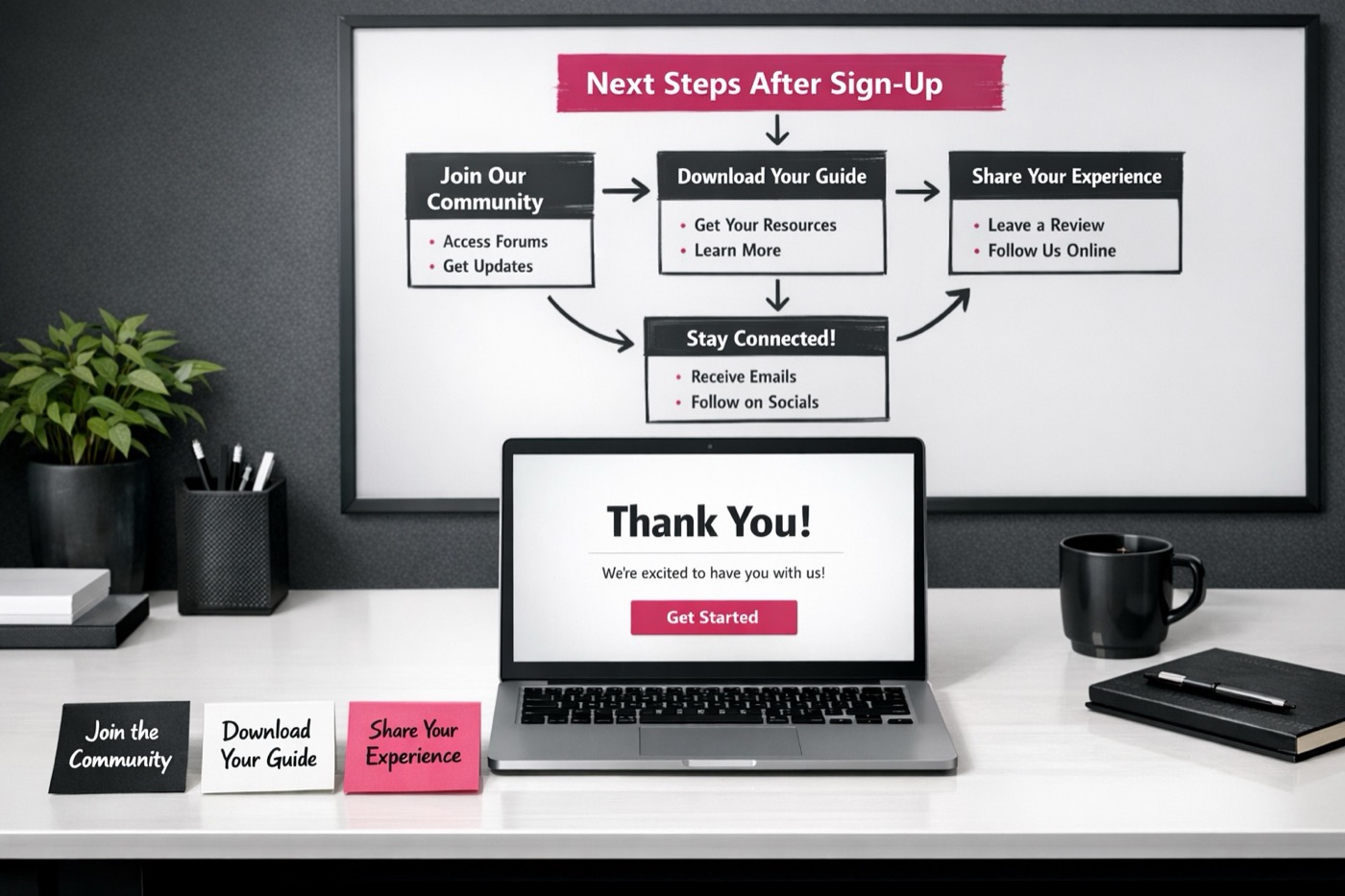 What to Put on a Thank You Page (So People Take Next Steps)