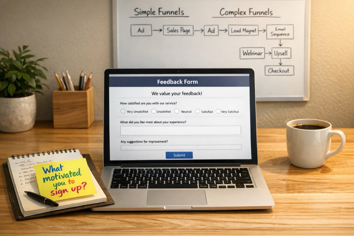 Simple funnels vs complex funnels