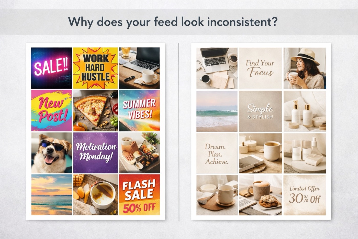 Why Your Social Posts Don’t Look Consistent (Even If You Post)