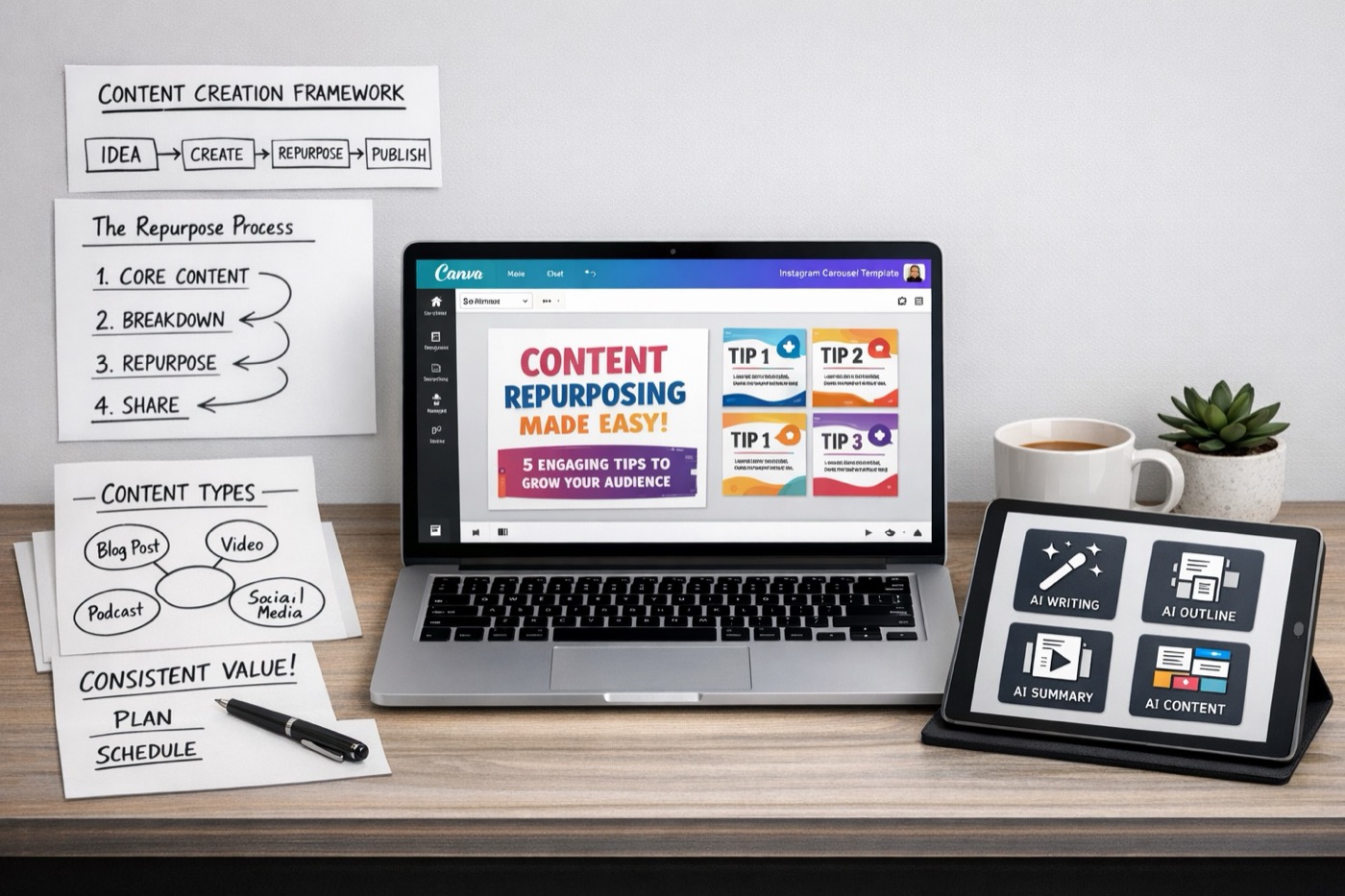 How to Design a Professional Looking Carousel in Canva