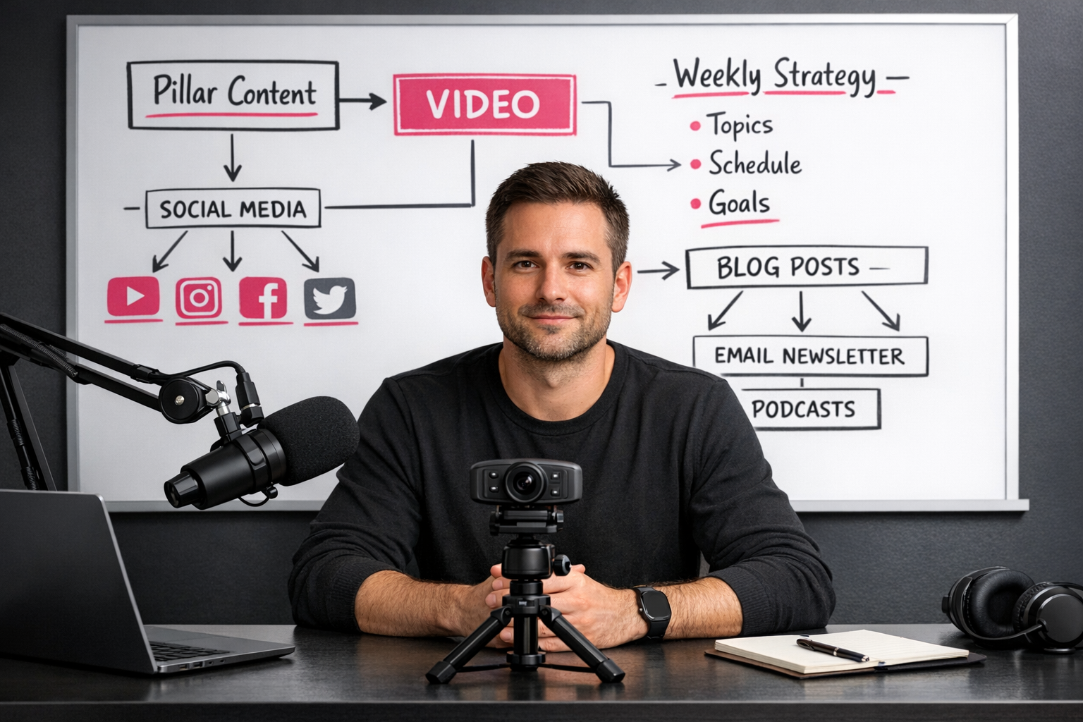 How to Create Weekly Content for Every Platform Without Burnout