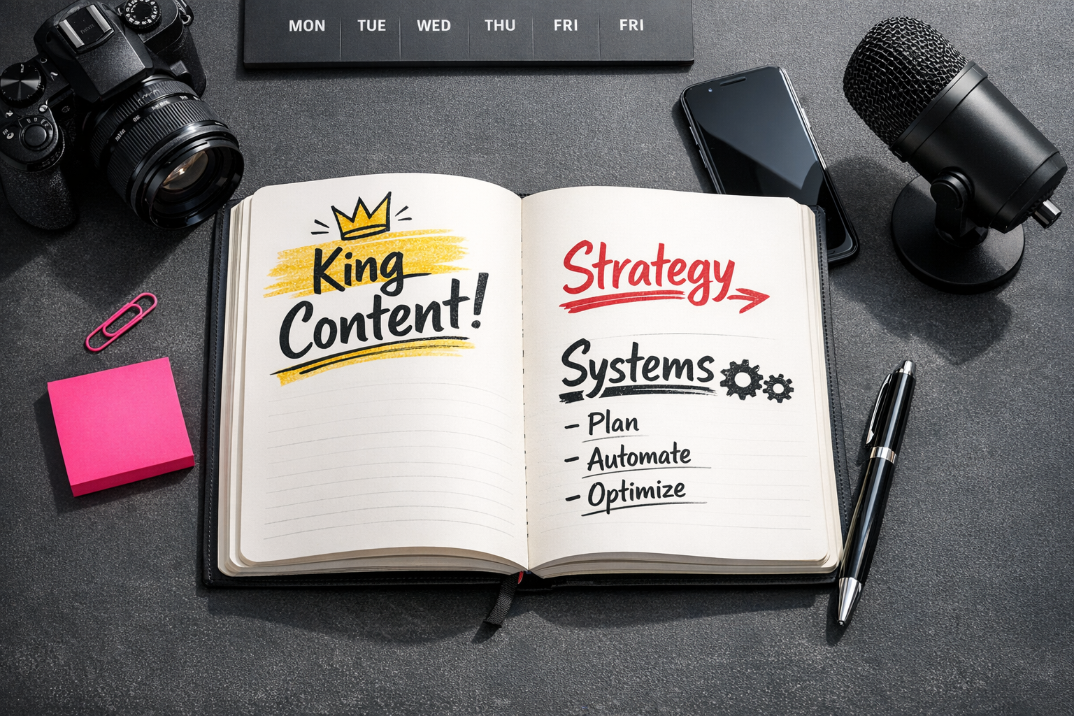 How to Create Weekly Content for Every Platform Without Burnout