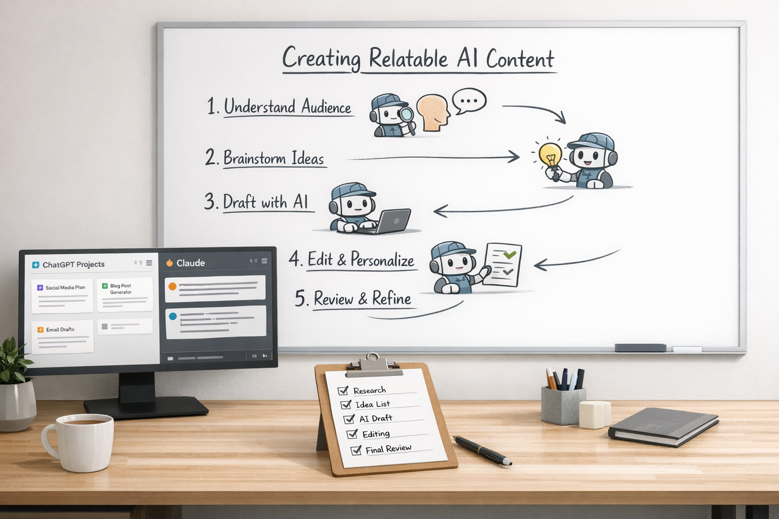 How to Fix AI Copy That Feels Stiff and Corporate