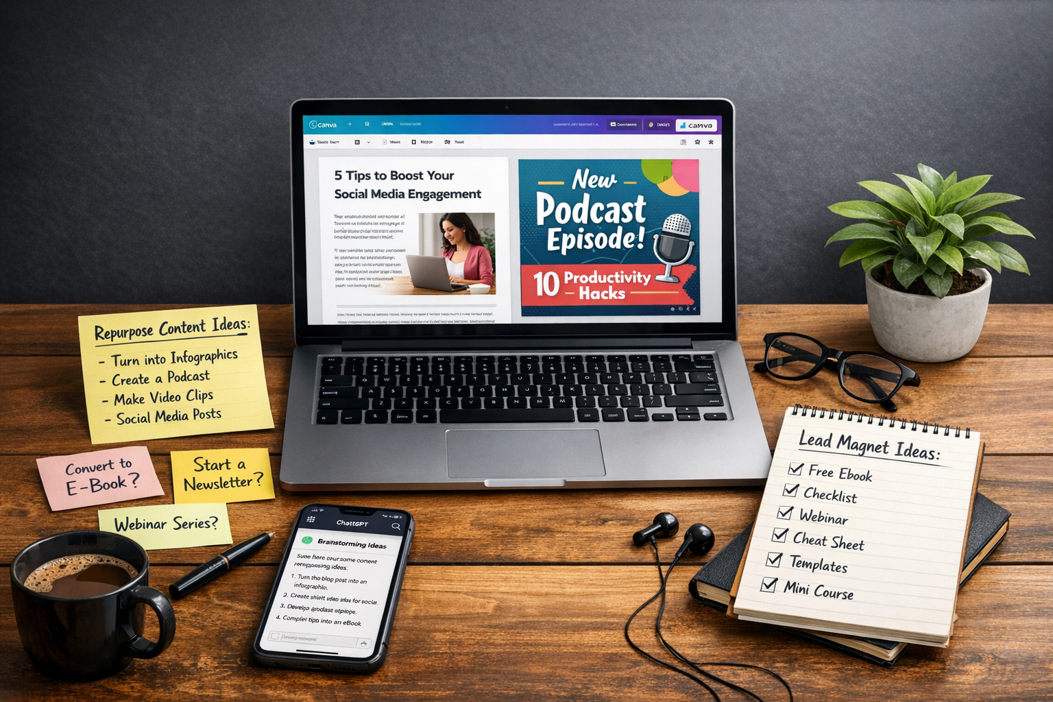 Create a PDF Lead Magnet in Canva + Claude (10-Minute Method)